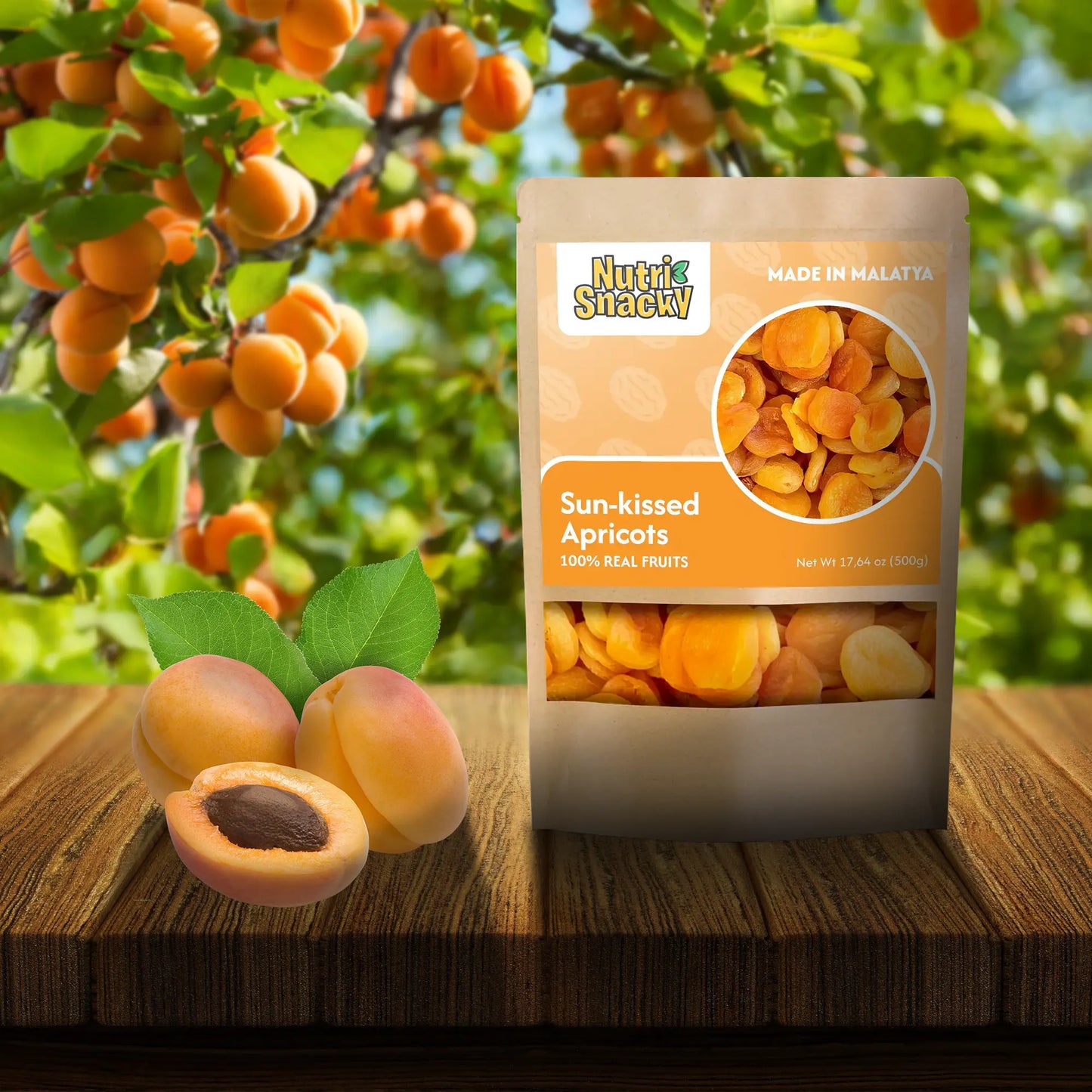 Sun-kissed Apricots, 500 gr