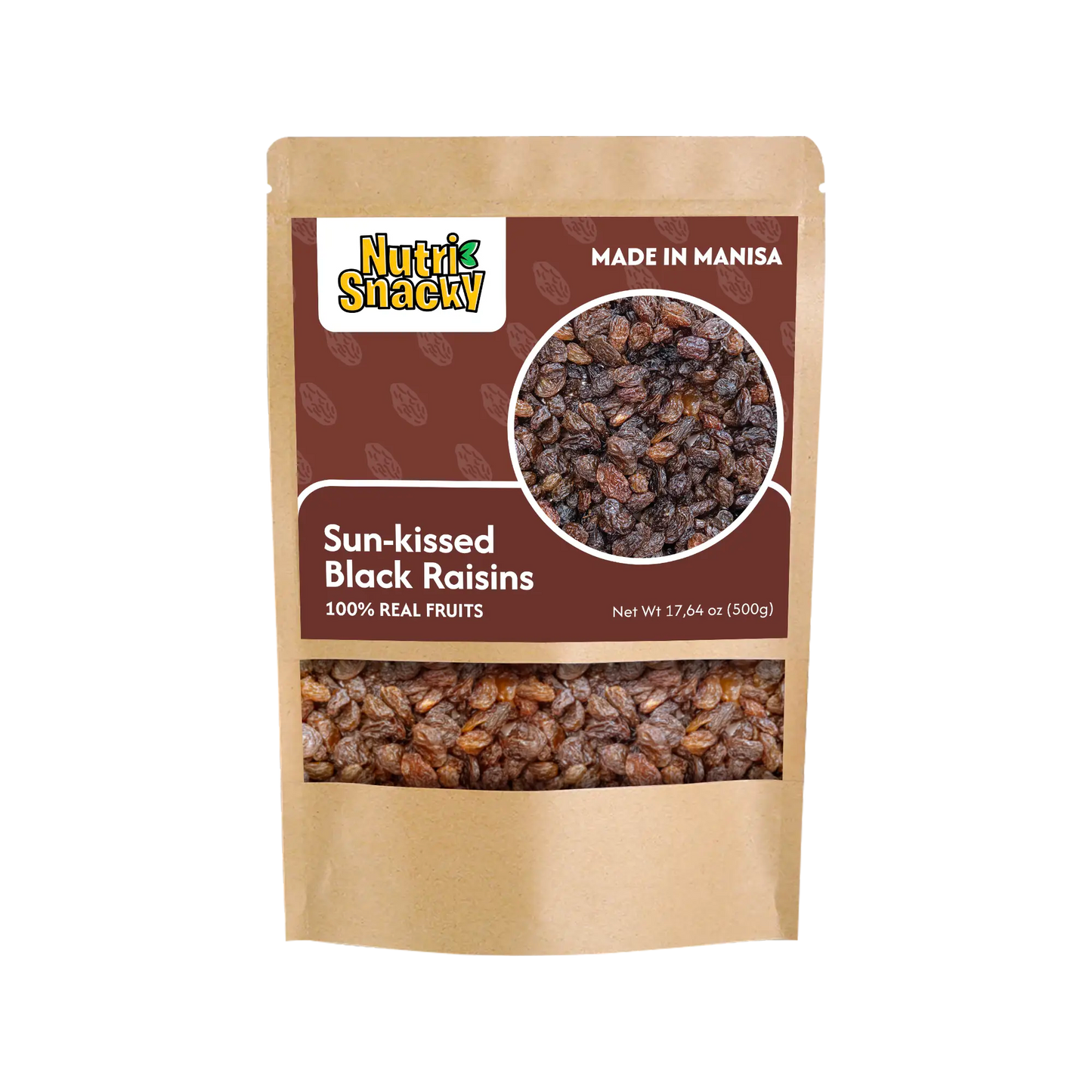 Sun-kissed Black Raisins, 500 gr