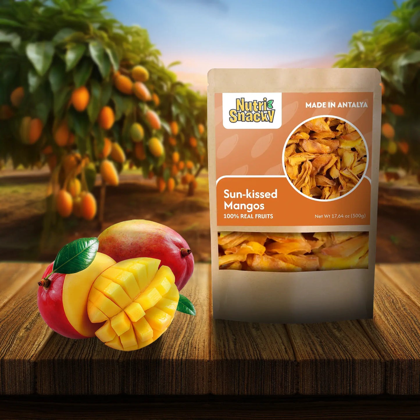 Sun-kissed Mangos, 500 gr