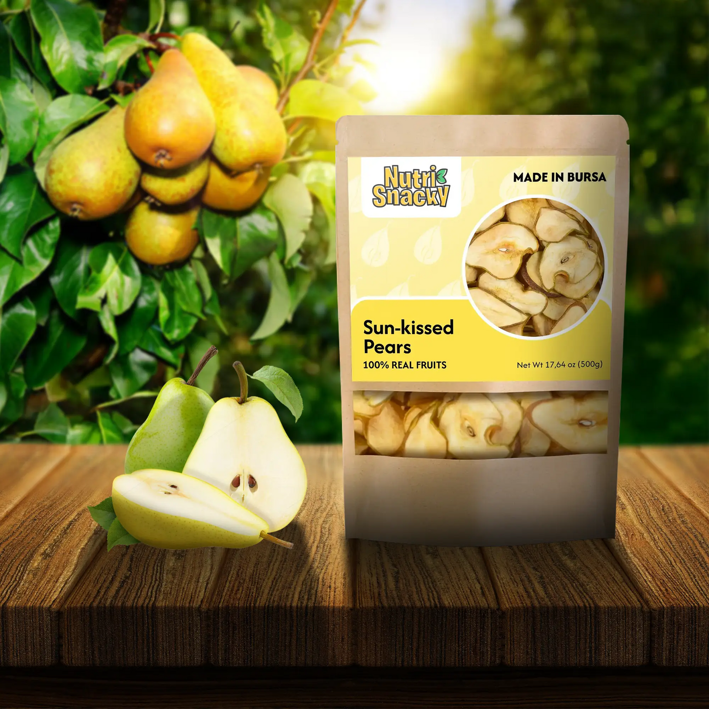 Sun-kissed Pears, 500 gr