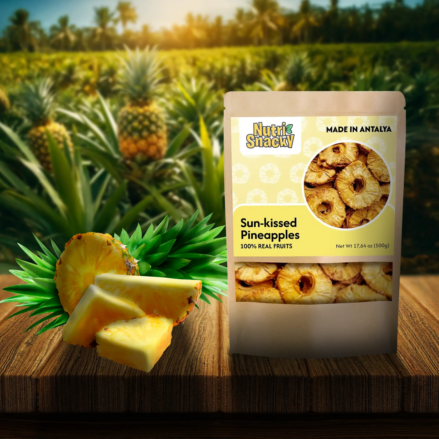Sun-kissed Pineapples, 500 gr